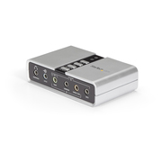 Startech.Com 7.1 USB Audio Adapter External Sound Card ICUSBAUDIO7D